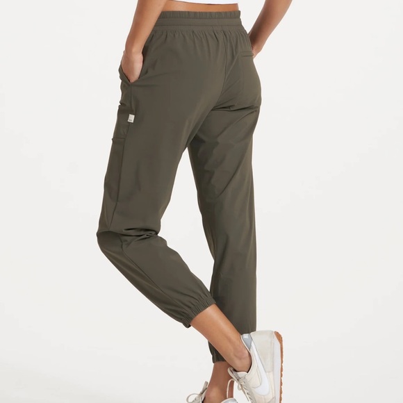 NWT VUORI Miles Jogger Women’s Large Olive/Oregano Green 3014 - Picture 3 of 8